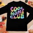 Cool Moms Club Tie Dye Cool Mom Club Mama Mom Women Long Sleeve T-shirt Unique Gifts