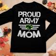 Cool Proud Army Mom Funny Mommies Military Camouflage Gift 3274 Women Graphic Long Sleeve T-shirt Funny Gifts