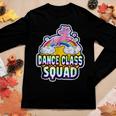 Dance Class Squad Retro Cute Rainbow Unicorn Dancer Women Long Sleeve T-shirt Unique Gifts