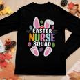 Easter Nurse Squad Crew Group Team Bunny Eggs Matching Women Long Sleeve T-shirt Unique Gifts