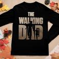 Father Daughter S The Walking Dad Funny Fathers Day Women Graphic Long Sleeve T-shirt Funny Gifts