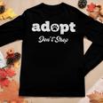 Fur Mama Animal Rescue Adoption Pet Saying Animal Lover Women Long Sleeve T-shirt Unique Gifts