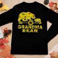 Grandma Bear Sunflower Funny Mother Father Gift Women Graphic Long Sleeve T-shirt Funny Gifts