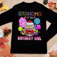 Grandma Of The Birthday Girl Candyland Candy Birthday Party Women Long Sleeve T-shirt Unique Gifts