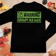 Grumpy Old Man Fathers Day For Men Sarcastic Women Long Sleeve T-shirt Unique Gifts