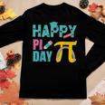 Happy Pi Day Kids Math Teachers Student Professor Pi Day V5 Women Graphic Long Sleeve T-shirt Funny Gifts