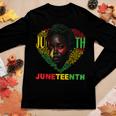Junenth Celebrating Black Freedom 1865 Black Womens Women Long Sleeve T-shirt Unique Gifts