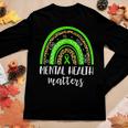 Be Kind To Your Mind Mental Health Matters Awareness Leopard Women Long Sleeve T-shirt Unique Gifts