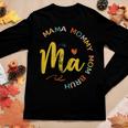 Womens Ma Mama Mommy Mom Bruh Women Long Sleeve T-shirt Unique Gifts