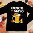 Mexican Beer Glasses Cinco De Mayo Outfits For Men Women Women Long Sleeve T-shirt Unique Gifts