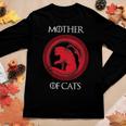Mother Of Cats Shirt Idea For Mom Wife Her Women Long Sleeve T-shirt Unique Gifts