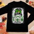 Womens One Lucky Mama St Patricks Day Mom Mother Shamrock V2 Women Long Sleeve T-shirt Unique Gifts