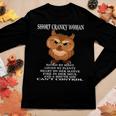 Owl Short Cranky Woman Hated By Many Women Long Sleeve T-shirt Unique Gifts