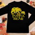 Papa Bear Sunflower Mother Father Women Long Sleeve T-shirt Unique Gifts