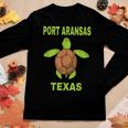 Port Aransas Family Vacation Texas Sea Turtle Women Long Sleeve T-shirt Unique Gifts