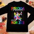 Prom Squad Proud Mom Class Of 2023 Unicorn Women Long Sleeve T-shirt Unique Gifts