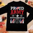 Proud Army National Guard Mom Happy Mother Veteran Day Shirt Women Long Sleeve T-shirt Unique Gifts