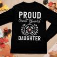 Proud Coast Guard Daughter Forces Coast Guard Women Graphic Long Sleeve T-shirt Funny Gifts