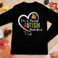 Im A Proud Grandma Love Heart Autism Awareness Puzzle Women Long Sleeve T-shirt Unique Gifts