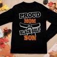 Proud Mom Of A Black Belt Son Karate Mom Women Long Sleeve T-shirt Unique Gifts