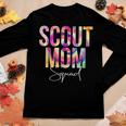 Scout Mom Squad Tie Dye Back To School Women Appreciation Women Long Sleeve T-shirt Unique Gifts