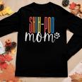 Womens Shih-Poo Doodle Mom Shi-Poo Mama Shih-Poo Women Long Sleeve T-shirt Unique Gifts