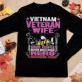 Some People Never Meet Their Hero Vietnam Veteran Wife V2 Women Graphic Long Sleeve T-shirt Funny Gifts