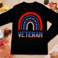 Veterans Day Veteran Appreciation Respect Honor Mom Dad Vets V3 Women Graphic Long Sleeve T-shirt Funny Gifts