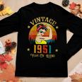 Womens Vintage 1951 Birthday Women 72 Years Old Vintage 1951 Women Long Sleeve T-shirt Unique Gifts