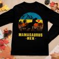Vintage Mamasaurus Rex For Mom Women Long Sleeve T-shirt Unique Gifts