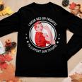 I Wear Red On FridaysShirt For Military Women Mom Wife Women Long Sleeve T-shirt Unique Gifts