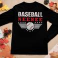 Womens Womens Baseball Neenee Funny Ball Neenee Mothers Day Gifts Women Graphic Long Sleeve T-shirt Funny Gifts