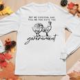 Buy Me Chickens And Tell Me You Hate The Government Women Graphic Long Sleeve T-shirt Funny Gifts