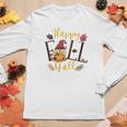 Funny Fall Gnomes Happy Fall Yall Women Graphic Long Sleeve T-shirt Personalized Gifts