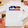 Happy Billsgiving Chicken Football Lover Thanksgiving Turkey Women Long Sleeve T-shirt Unique Gifts