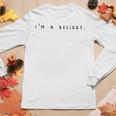 Im A Delight Vintage Retro Sarcastic Funny Quote Women Graphic Long Sleeve T-shirt Funny Gifts