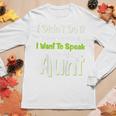 Kids Nephew Niece Gifts From Aunt Funny Quote Family Nephew Women Graphic Long Sleeve T-shirt Funny Gifts