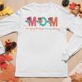 Mom Amazing Loving Caring Strong Flower Women Women Long Sleeve T-shirt Unique Gifts