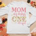 Mom Of Little Miss Onederful 1St Birthday Family Matching Women Graphic Long Sleeve T-shirt Funny Gifts