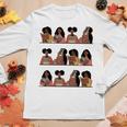 Pretty And Educated Black Women Read African American Bhm Women Graphic Long Sleeve T-shirt Funny Gifts