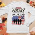 Proud Army National Guard Girlfriend Veteran Womens Women Long Sleeve T-shirt Unique Gifts