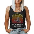 Air Force Academy Helicopter Husband Proud Air Force Retired Women Tank Top