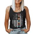 Classic Distressed Flag Gift For Emergency Room - Er Nurses Women Tank Top Basic Casual Daily Weekend Graphic
