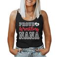 Cute Proud Wrestling Nana Mothers Day Christmas Women Tank Top Basic Casual Daily Weekend Graphic