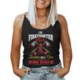 Firefighter Wife Mom Teacher Mom Firefighter Wife Gift Women Tank Top Basic Casual Daily Weekend Graphic