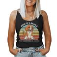Funny Beagle Mom Of A Beagle That Is Sometimes An Asshole Women Tank Top Basic Casual Daily Weekend Graphic