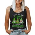 Gnomes Mother Baby Nurse St Patricks Day Leprechauns Women Tank Top Basic Casual Daily Weekend Graphic