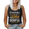 Godmother Of Mr One Derful Party Family 1St Birthday Women Tank Top