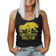 Granny Bear Bear Sunflower Mother Father Gifts Women Tank Top Basic Casual Daily Weekend Graphic