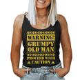 Grumpy Old ManFor Men Sarcastic Fathers Day Women Tank Top
